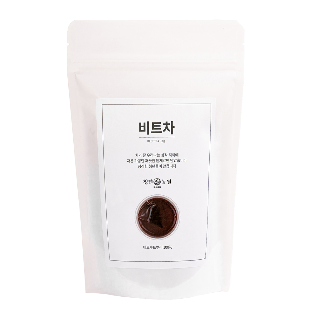 청년농원 저온가공 비트차 삼각티백, 1g, 50개입, 1개 13,900원