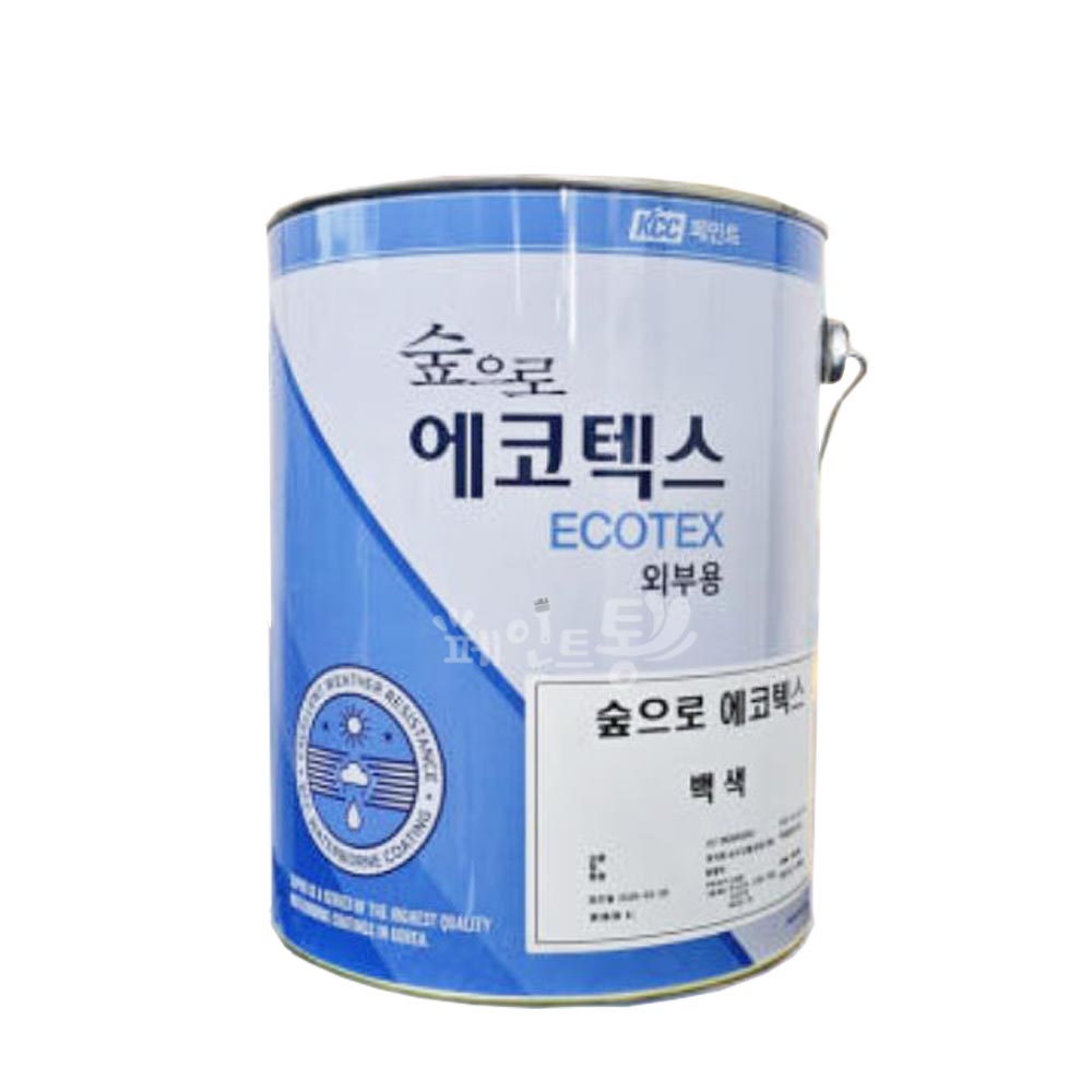 KCC 숲으로 에코텍스 친환경 수성페인트 갈론 17,900원