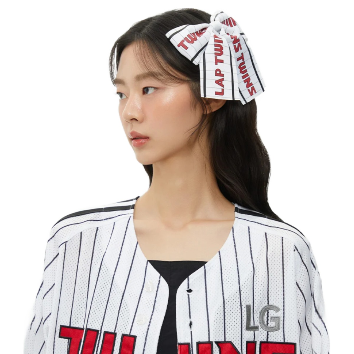 랩 LAP x KBO LG트윈스(홈) 레터링 리본핀 AR7GA311, 화이트, 1개 9,900원