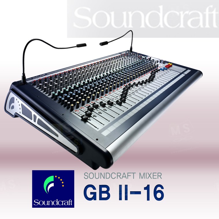 미성악기 사운드 크래프트 SoundCraft GB2 16CH믹서, GB2 16 2,600,000원