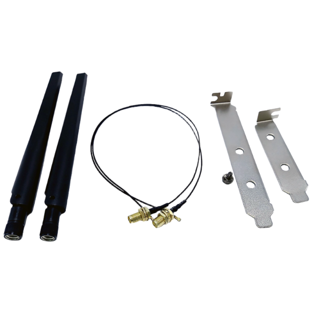 와이파이 안테나세트 FENVI 2pcs 6DBi M.2/NGFF WiFi card Interface 타입, SMA to MHF IPEX 4 안테나 11,000원