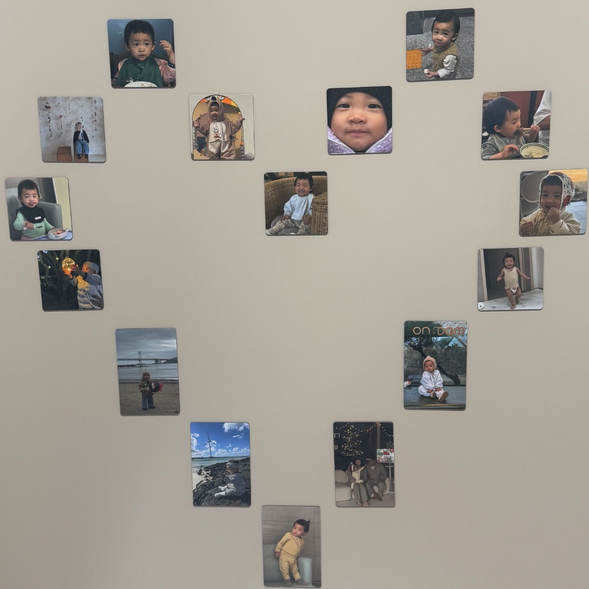 포토 자석 액자 앨범 6x6 1세트 12장 희희샵 9,900원