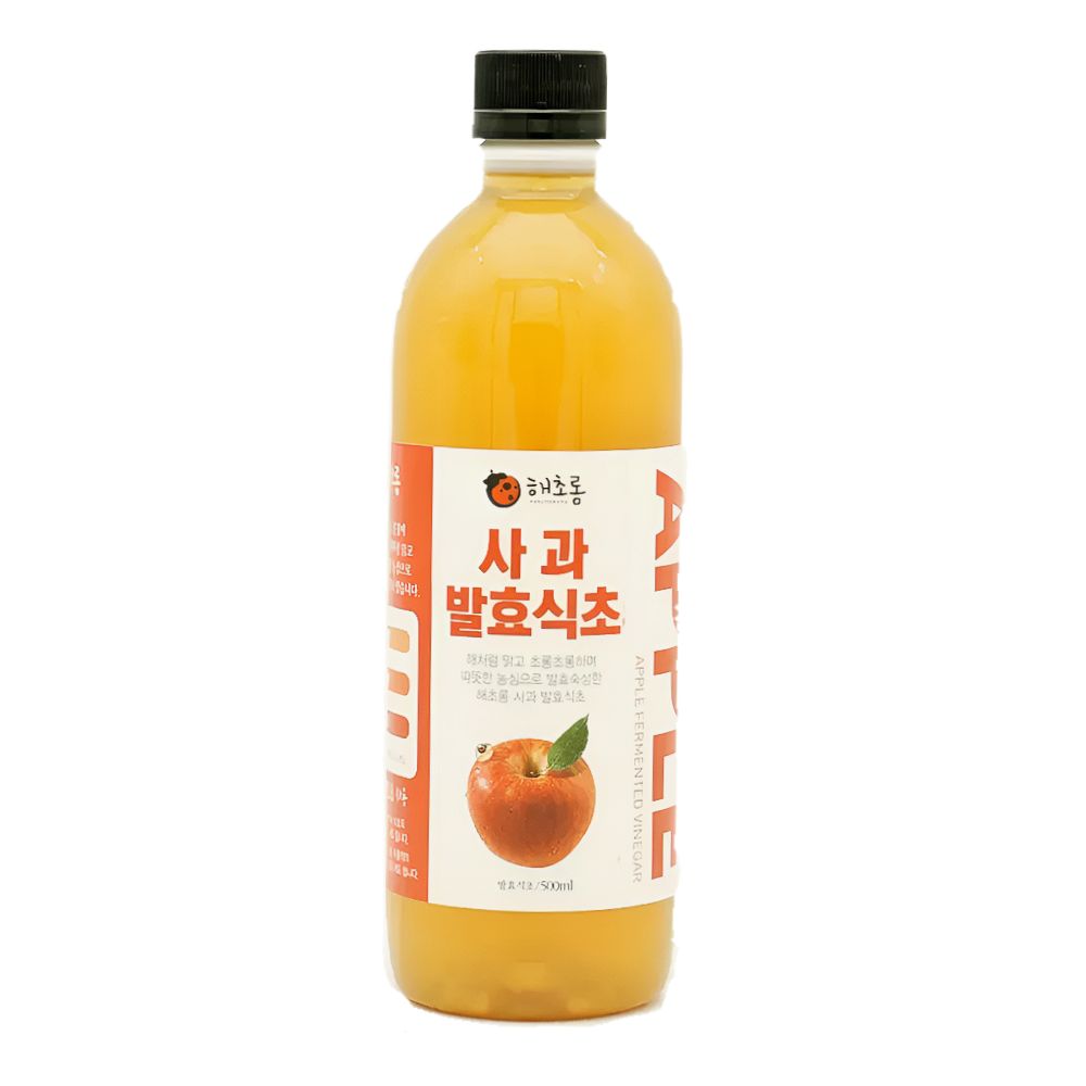 해초롱 국내산 무첨가 천연발효 사과 발효식초, 1개, 500ml 12,900원