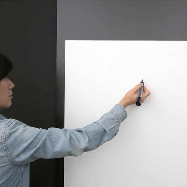 화이트보드시트 잘지워지는 무광 붙이는 화이트보드 시트지 높이 100cm x 길이 178,200원