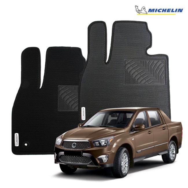 KGM 코란도 미쉐린 스마트 매쉬코일매트 메쉬바닥매트 49,900원