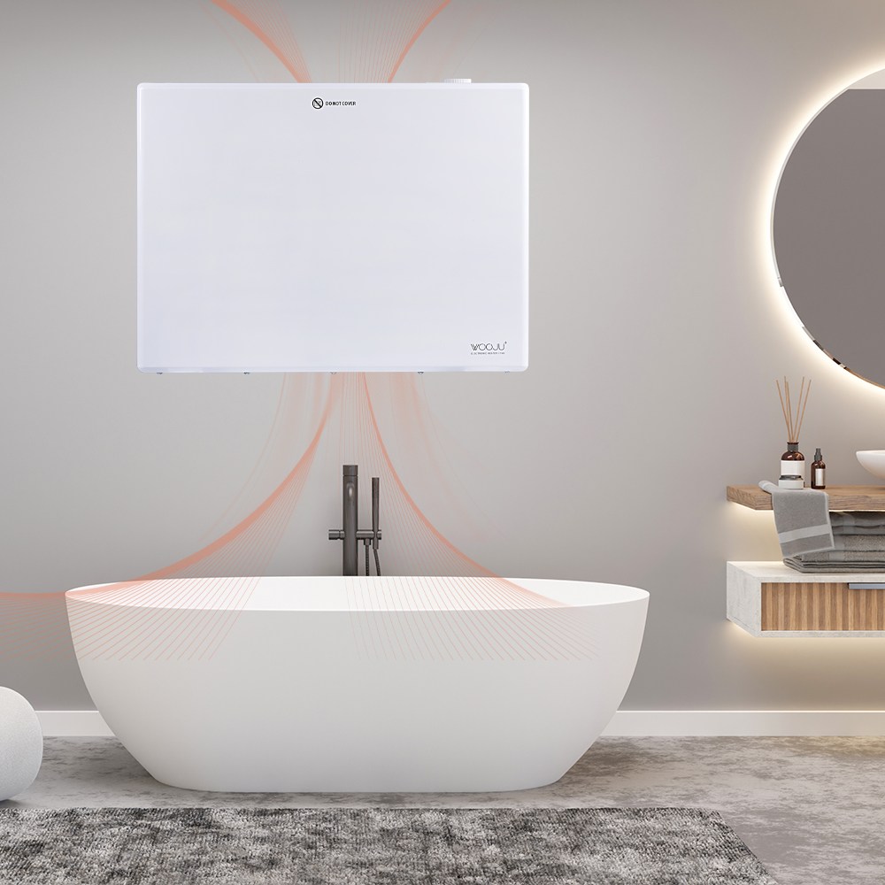 우주플러스 컨벡션 히터 전기 난로 1kw 화장실 욕실 경비실 난방 화이트, 화이트, WHNC-100 55,000원