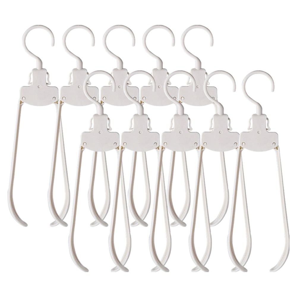 마샤투 옷손상 없는 접이식 옷걸이, 화이트, 10개 5,950원