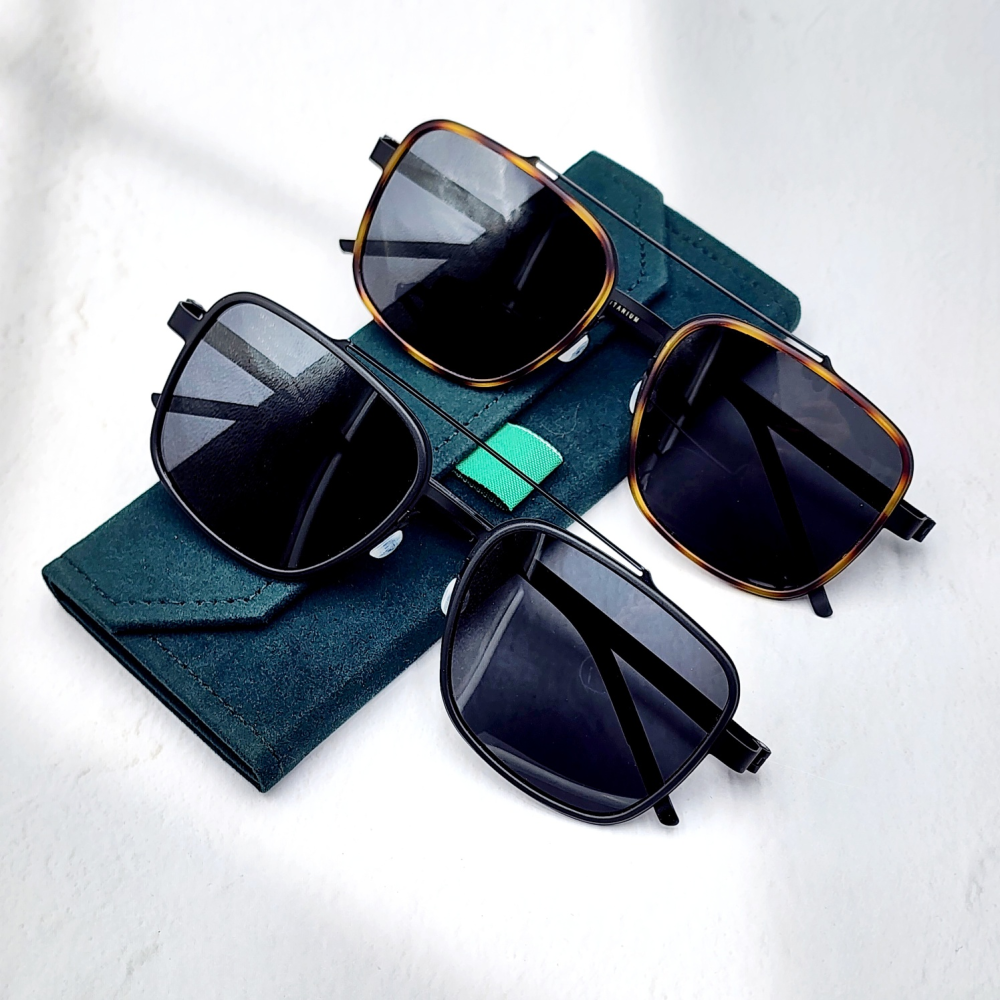 글라스렌 가벼운 편광 낚시 골프 남자 여자 투브릿지 티타늄 선글라스 변색 선글라스 TSGL16 69,800원