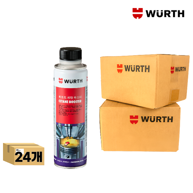 24개(2박스) 뷔르트 세탄 부스터 디젤 연료첨가제 300mL, 디젤/경유, 1개 189,000원
