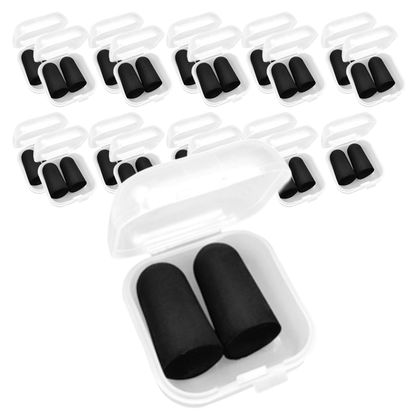 디케이원 예쁜 소음방지 귀마개 블랙A 1.4 x 2.8 cm, 20개, 2개입 9,400원