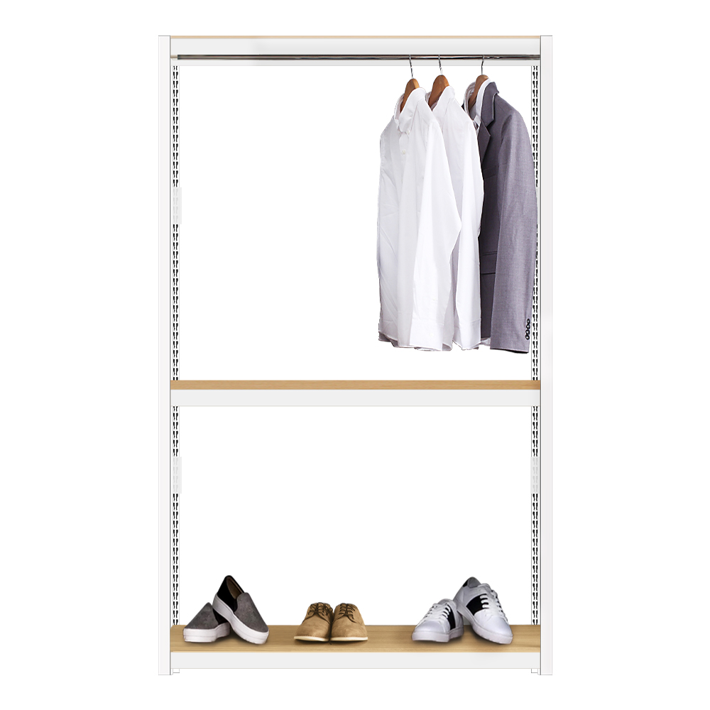 홈던트하우스 드레스룸 철제 조립식 시스템행거 3단 행거봉1 1200 x 500 x 1950 133,900원