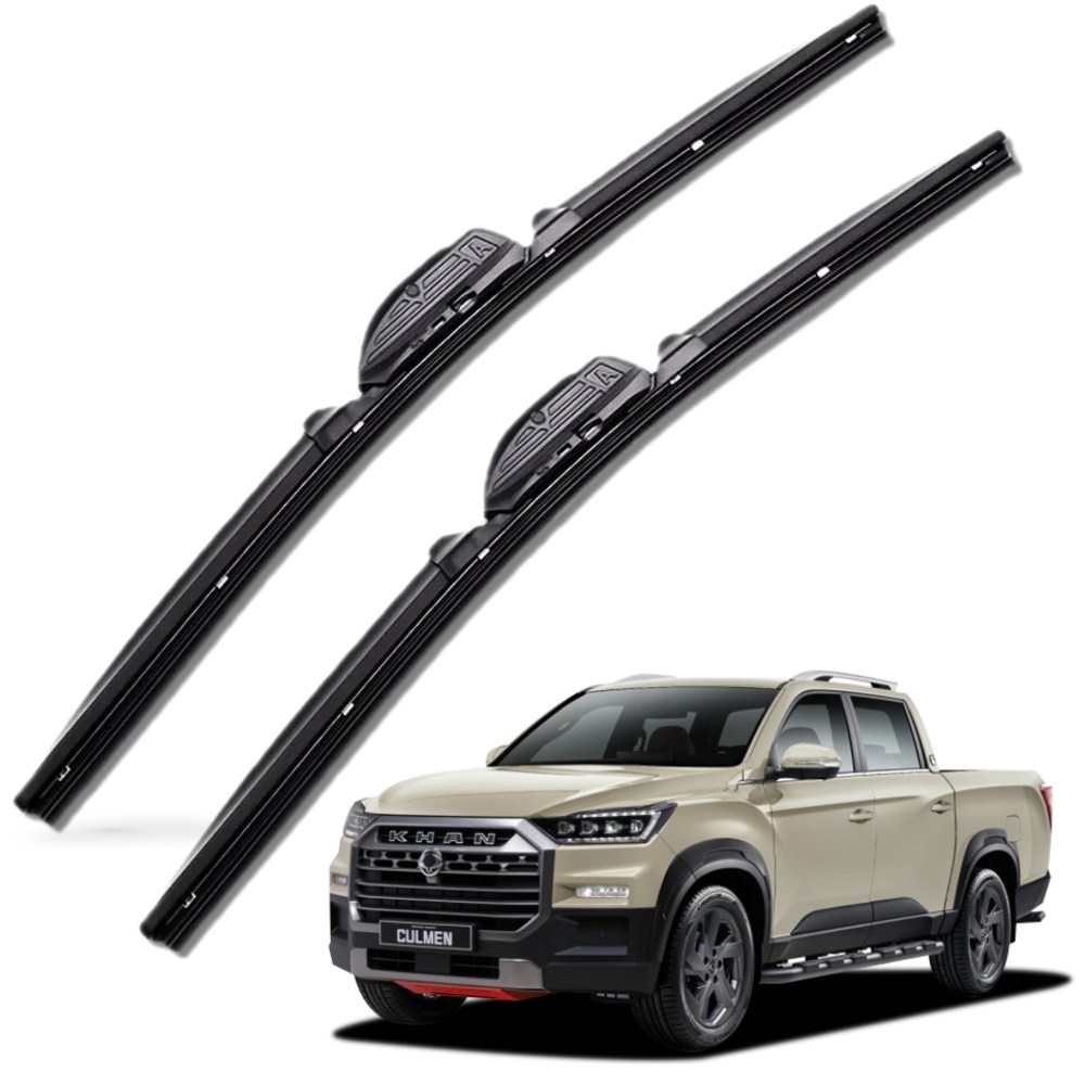 쌍용 렉스턴 스포츠 칸 쿨멘 순정(호환)형 자동차 프리미엄 하이브리드 와이퍼 윈도우브러쉬 1+1세트, 렉스턴스포츠칸쿨맨-PR650+500mm/B2 16,800원