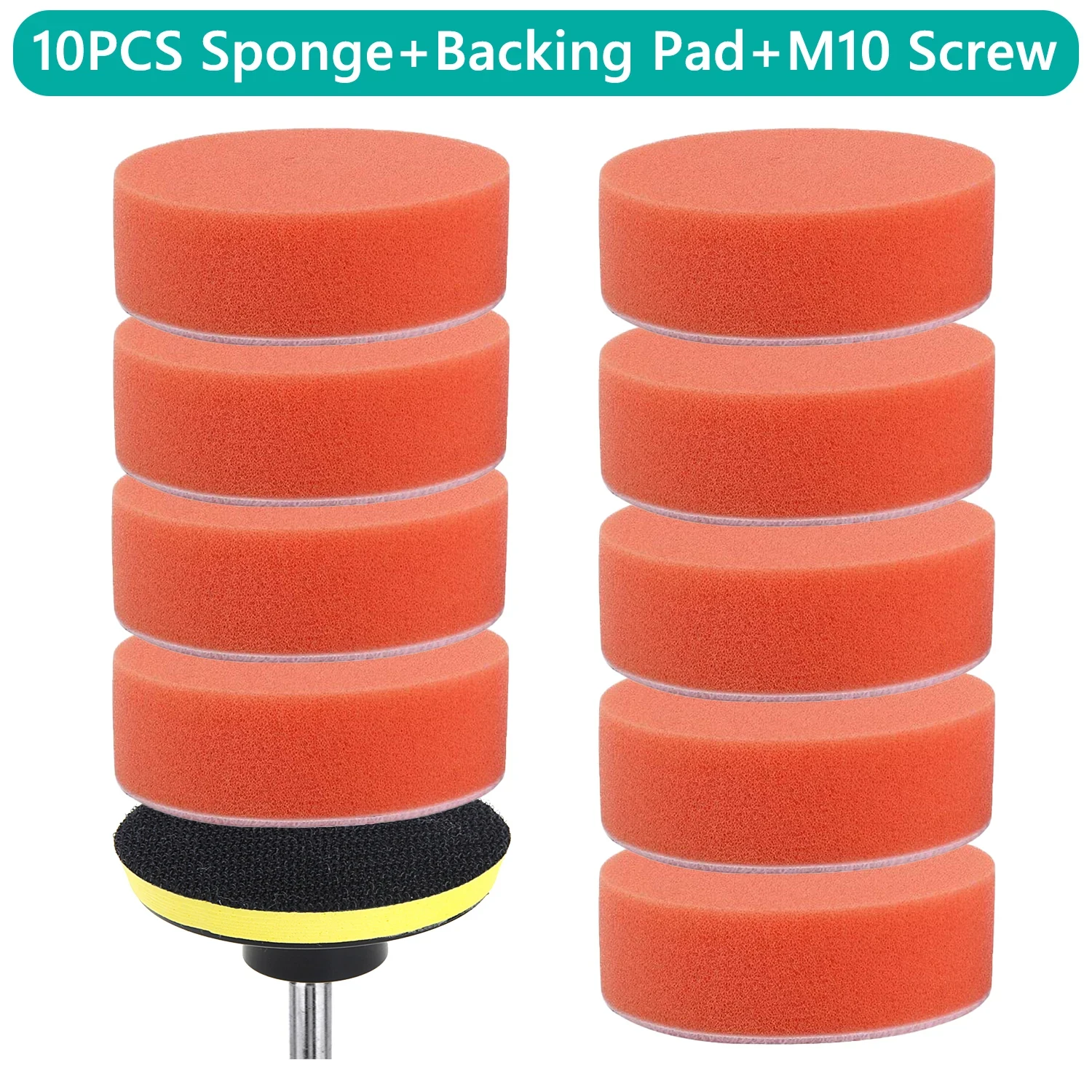 헤드라이트 복원용 자동차 디테일링 폴리싱 패드 키트 왁싱 스폰지 디스크 자동차 뷰티 페인트 케어 폴리싱 13,200원