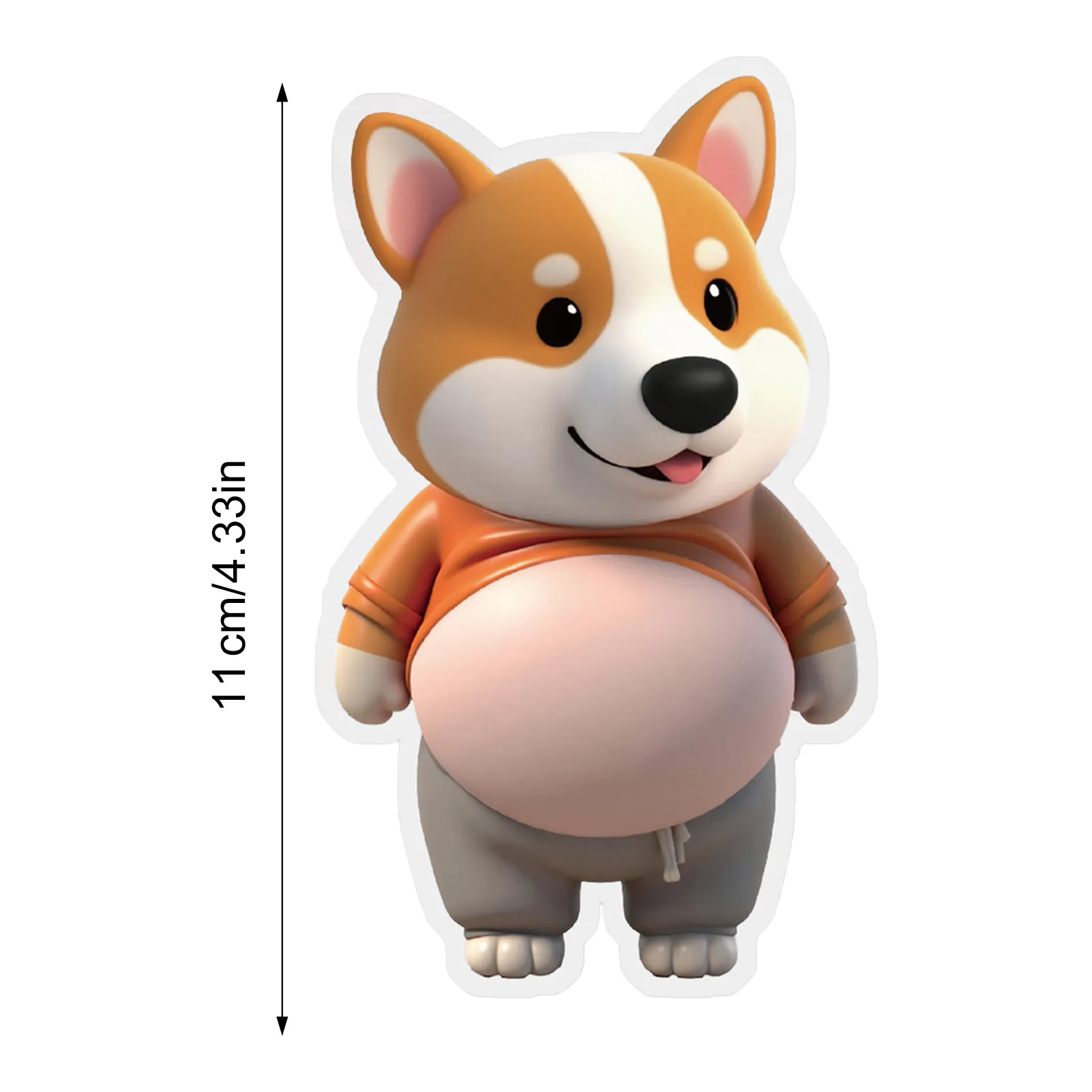 강아지 뱃살 말랑스티커 문콕방지1+1 9,900원