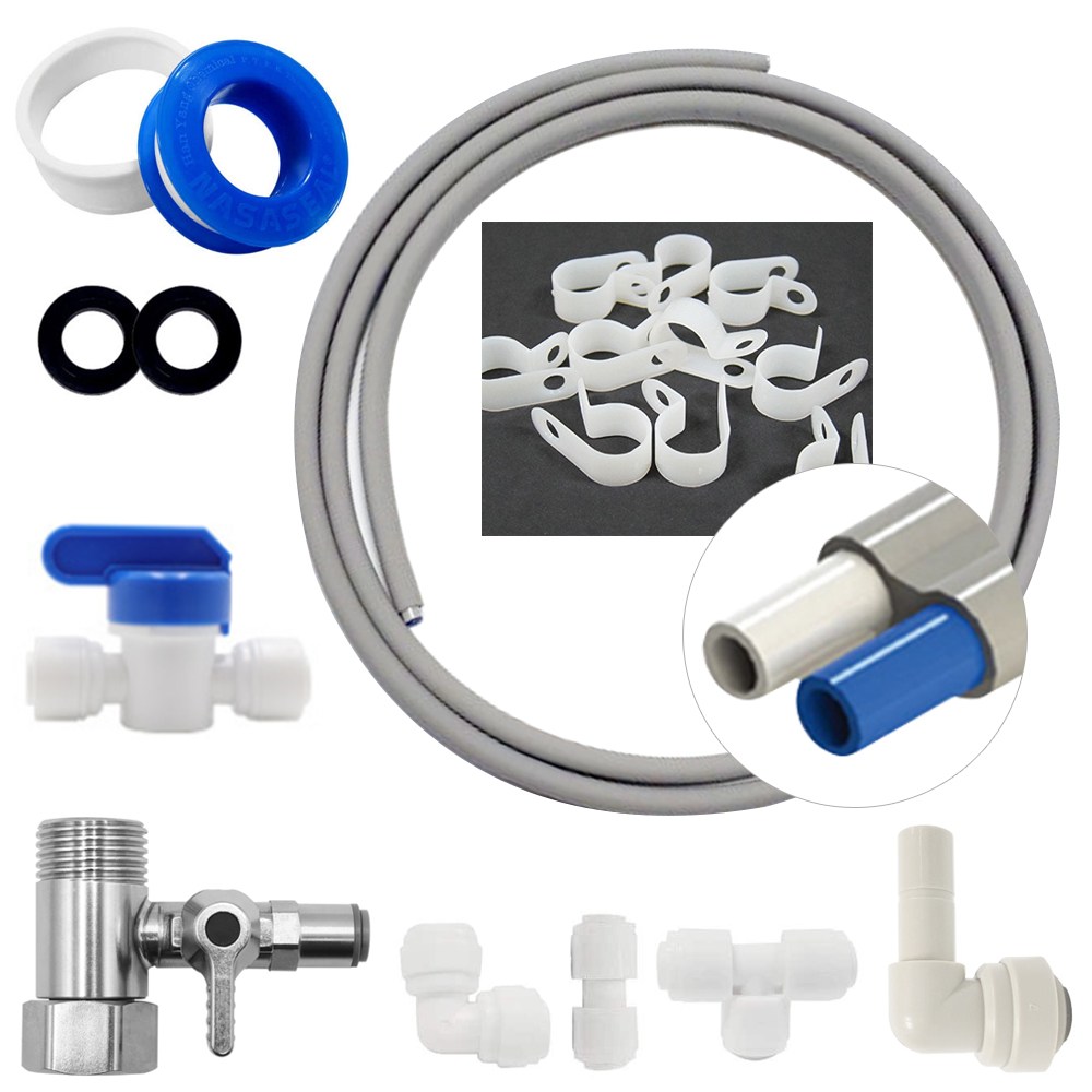 매직퓨리 정수기호스 피팅 아답터 정수기 설치 세트 2라인 5M 14,800원