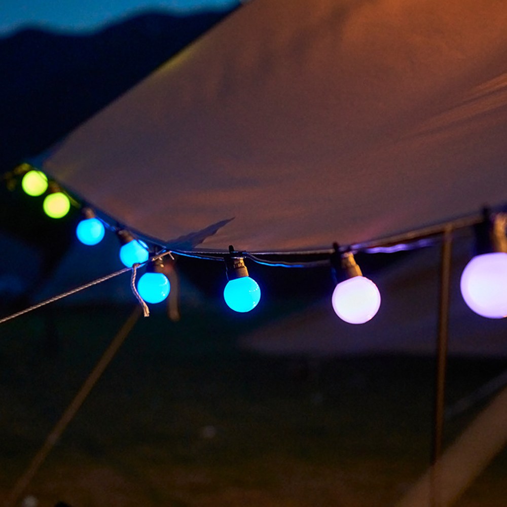 21세기트랜드 더 큰 앵두 RGB 감성조명 캠핑 줄 전구 7.5m 15구 45,800원