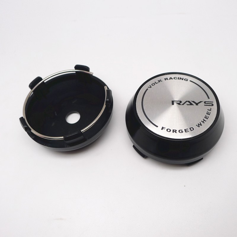 4pcs 60mm Volk Racing Rays 휠 센터 허브 캡 자동차 림 방진 커버 Hubcaps 엠블럼 스타일링 16,500원