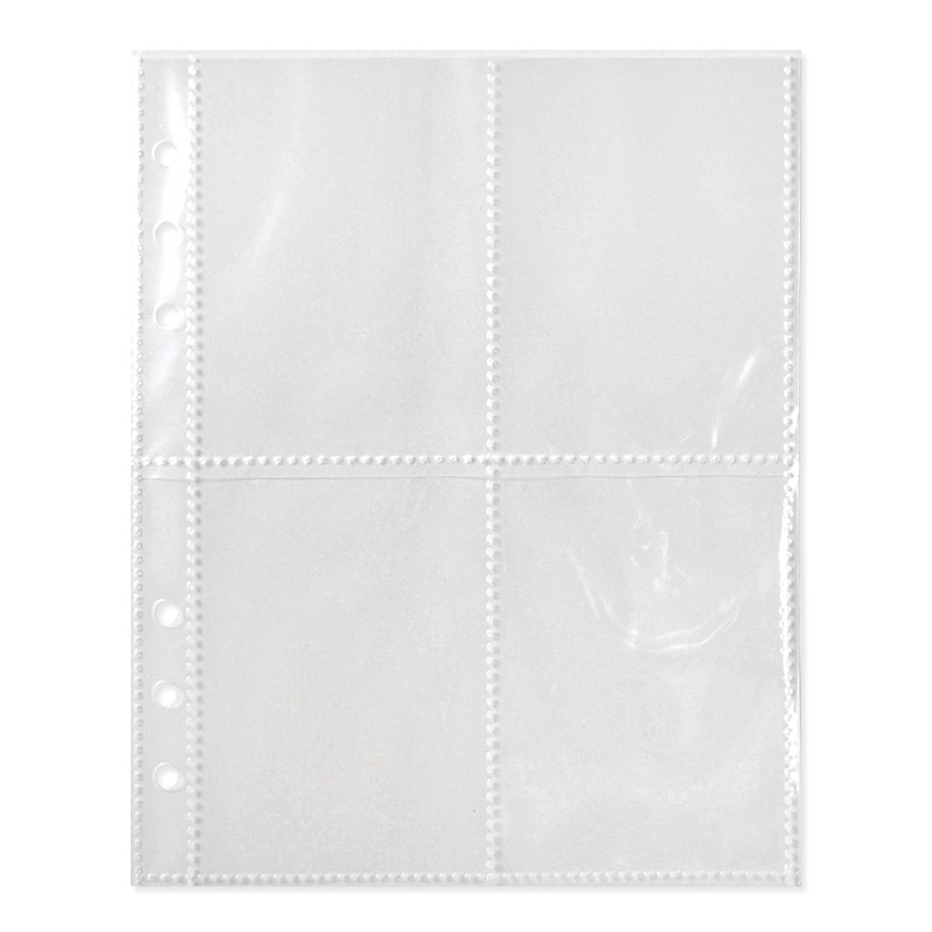 투영디자인 6공 바인더 속지 4포켓 3,550원