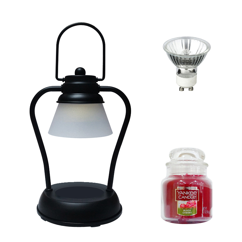 타이머 미니 캔들워머 + 양키캔들 스몰자 세트, 블랙 + 블랙체리 39,010원