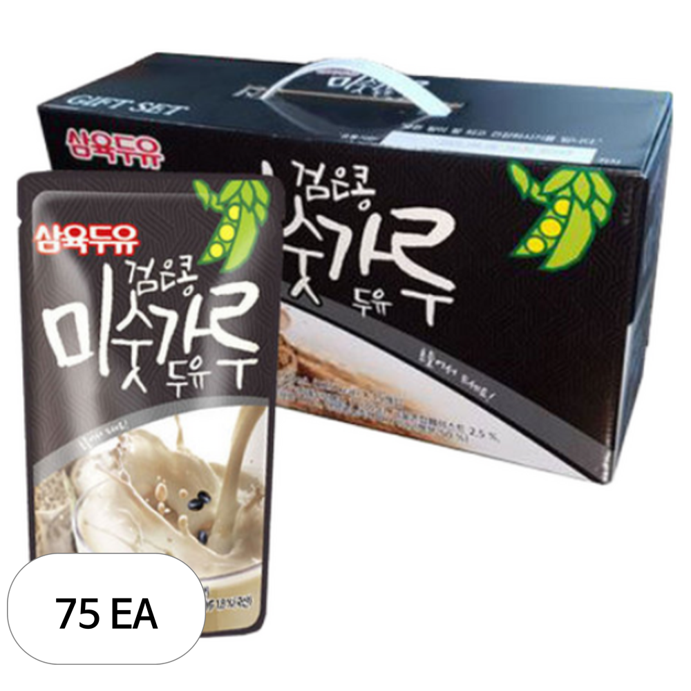 삼육두유 검은미숫가루 파우치 190ml 75입 70,240원