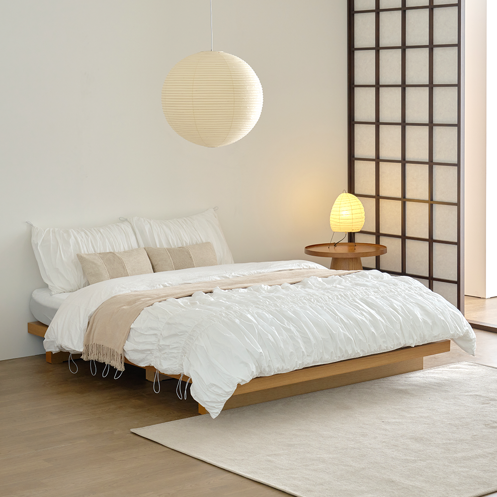 에스엘큐케이 노비스 원목 무헤드 침대 프레임 단품 방문설치 554,700원