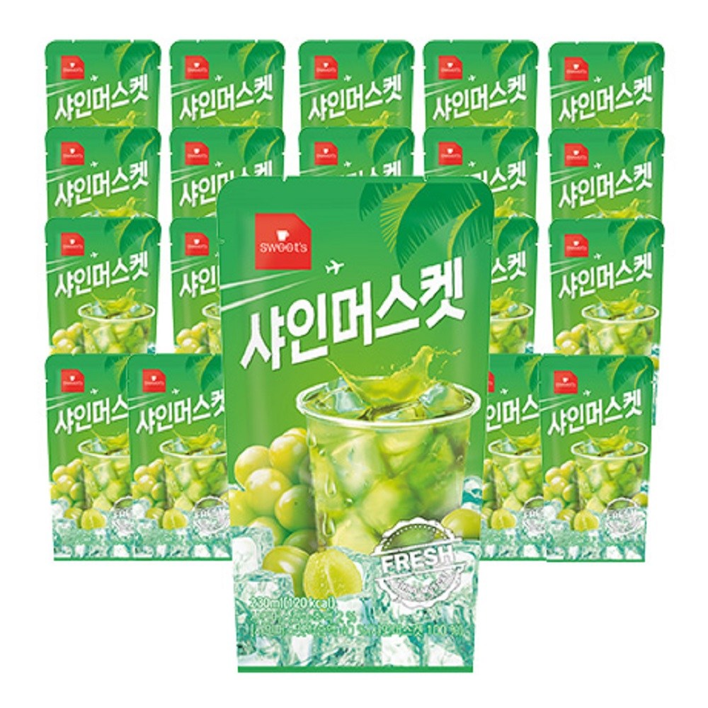 웰그린 스위츠 샤인머스켓에이드 (20입) 13,500원