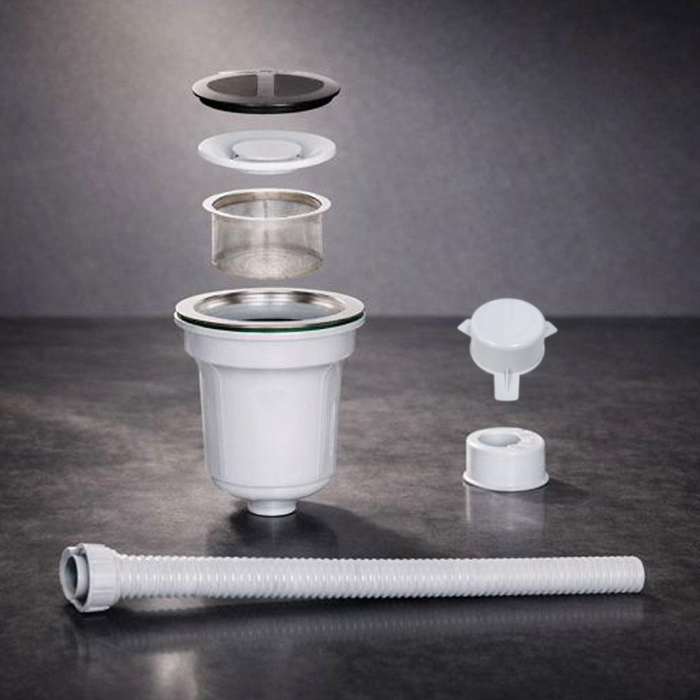 코트랩 싱크대배수구 하수구트랩 배수구 싱크대 교체 배수통 냄새제거 하수구, 1개, 점보먹 배수구, 현재가 14,900원