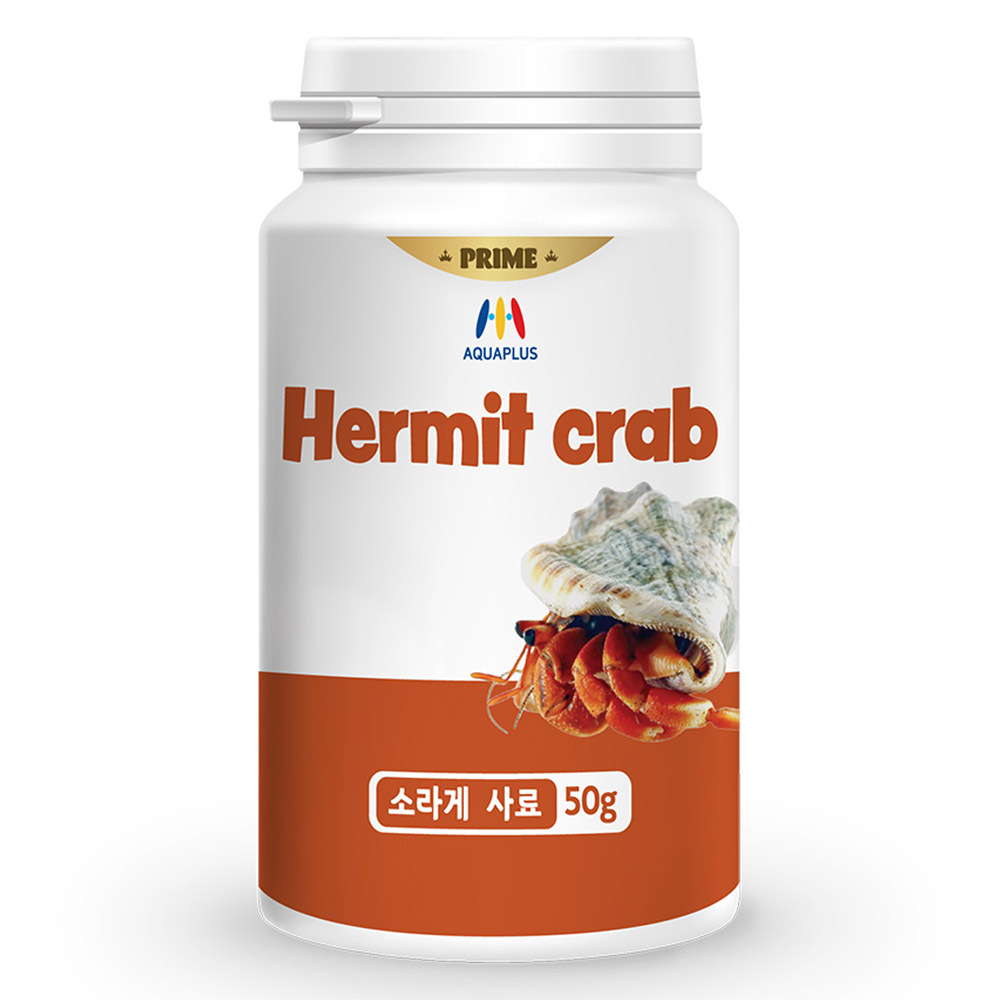 아쿠아플러스 프라임 소라게사료, 50g, 1개 5,800원