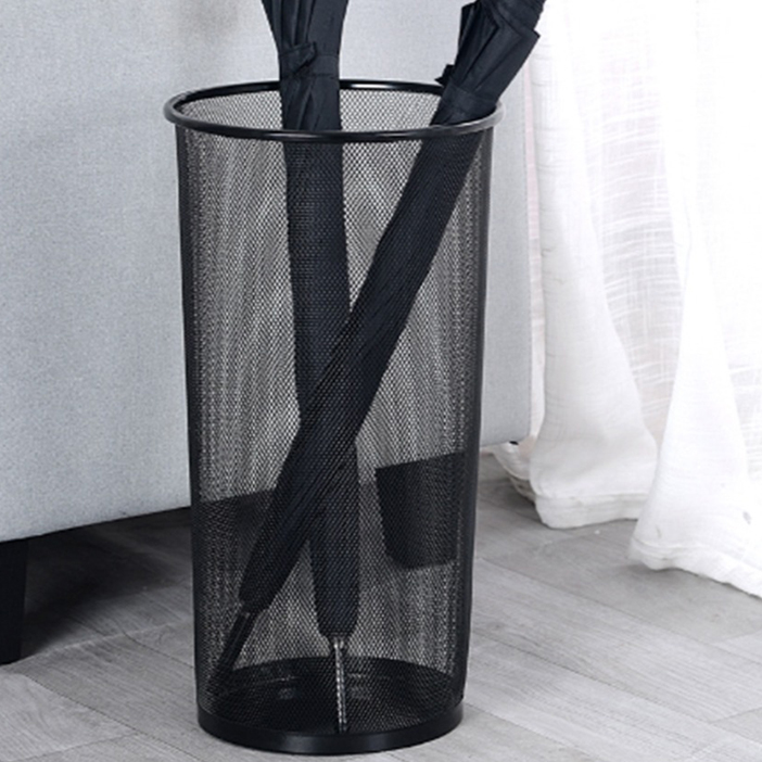 앞날창창 철제 스탠드 업소용 가정용 현관 우산꽂이, 블랙, 1개 5,440원