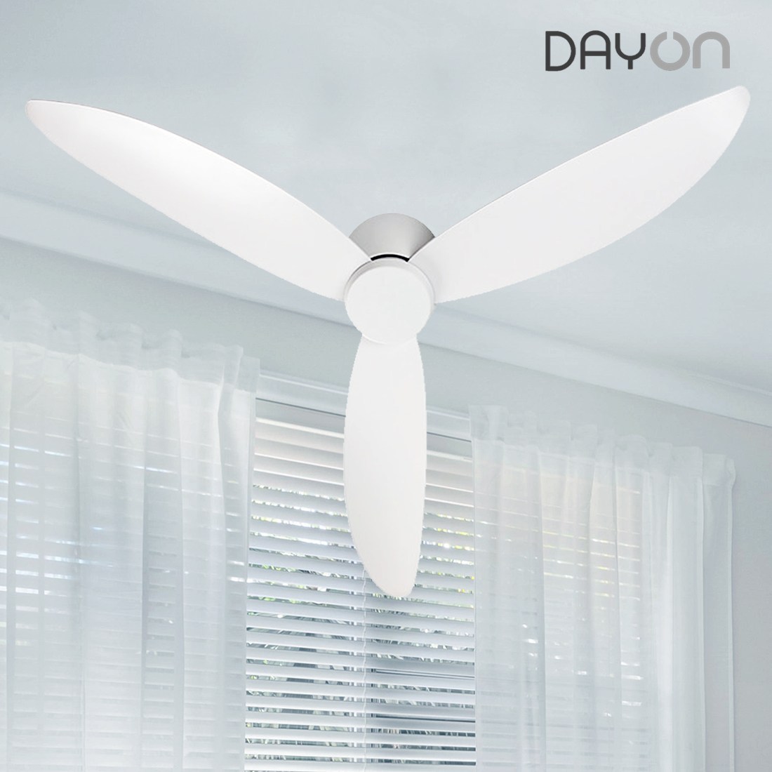 DAYON 실링팬 산들 42인치 BLDC모터 저소음 저전력 천장형 선풍기, 조명포함 150,000원