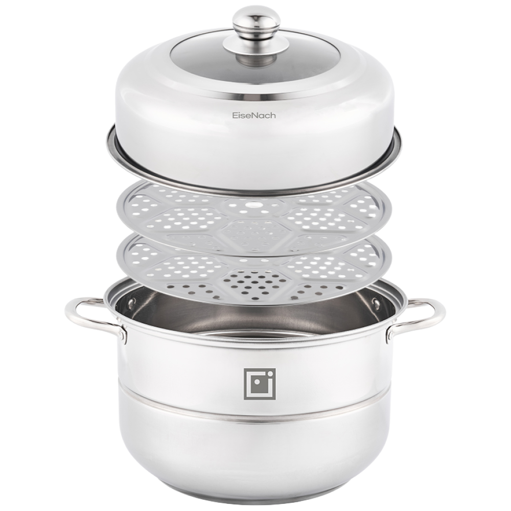 아이제나흐 에센 IH 인덕션 곰솥 스테인리스 냄비 2단 찜솥 36,900원