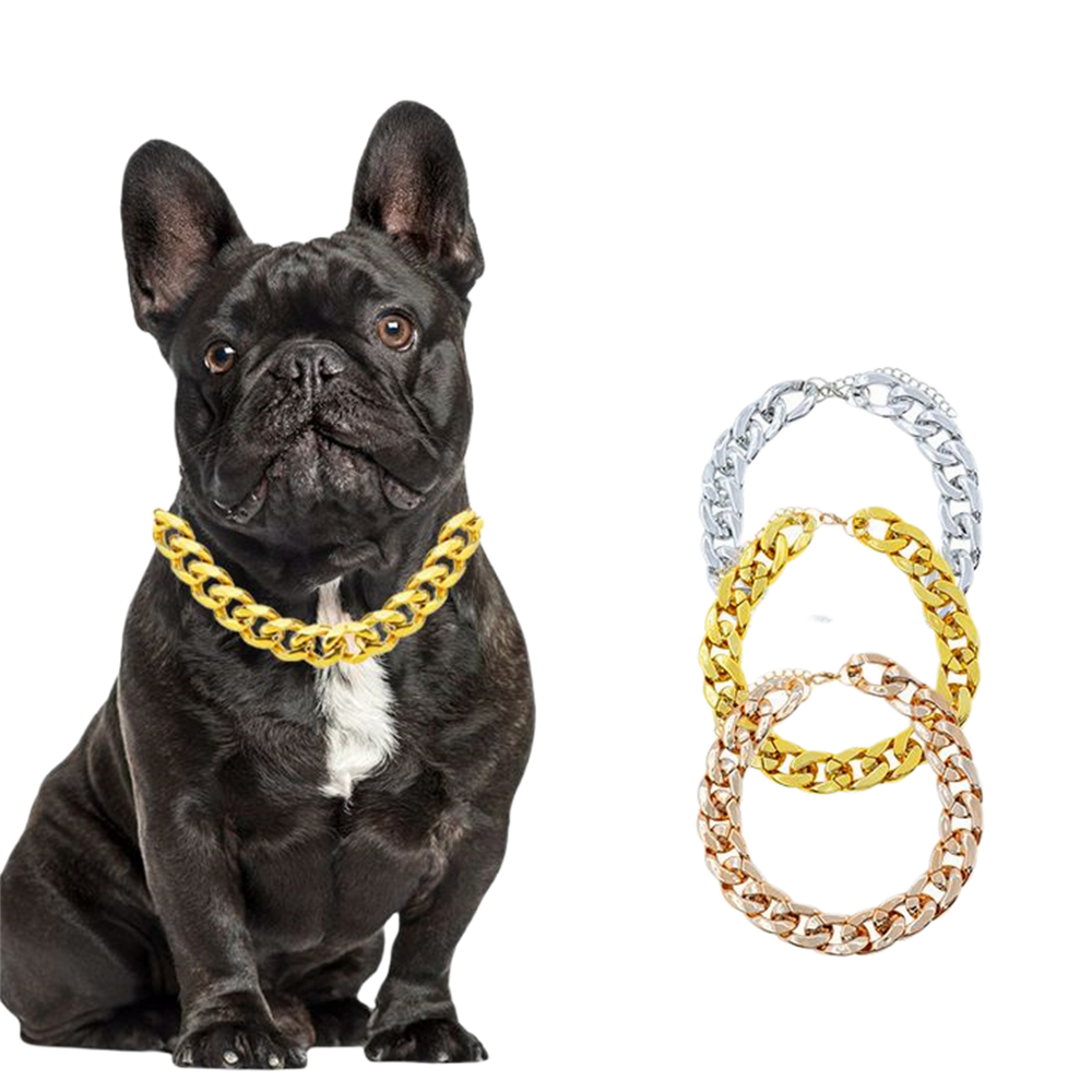 강아지 써지컬체인목걸이 반려동물 가볍고예쁜 강아지목걸이체인 8,270원