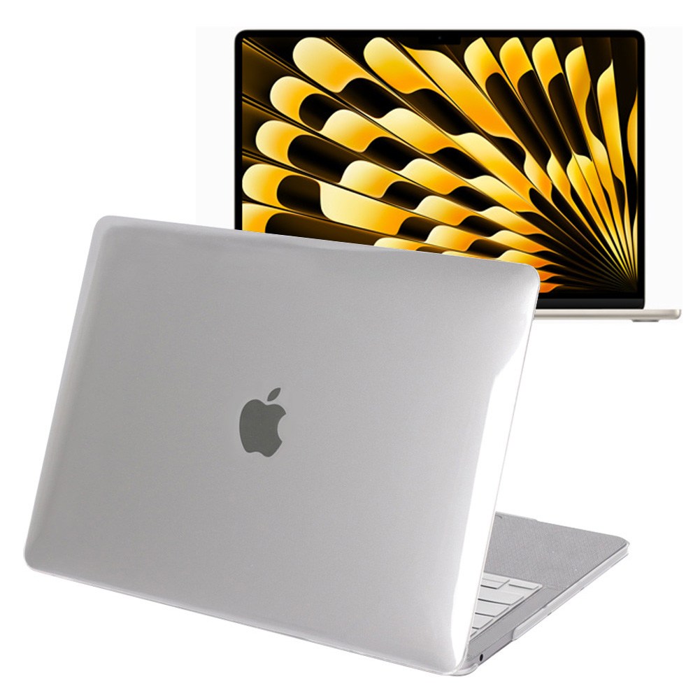 헤이맨 맥북 에어 15 인치 M4 클리어 투명 하드 케이스 파우치, 1개 12,900원