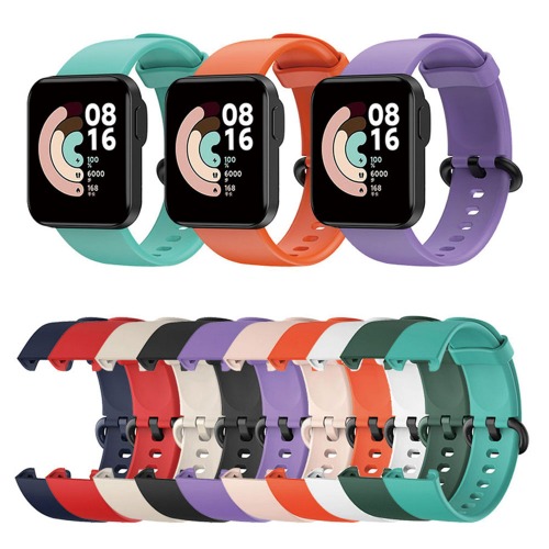 오달라 미워치라이트1 솔리드 실리콘 시계줄 질 스트랩, 국방색 5,900원