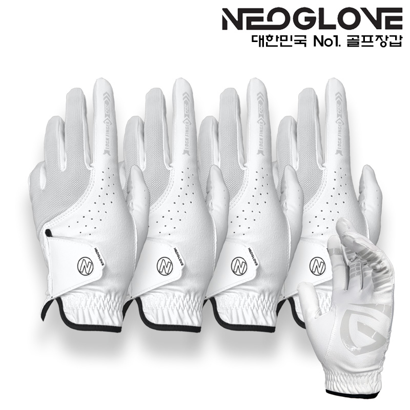 네오글러브 논슬립 하이쿨 골프장갑 남성 여성 골프장갑, 4개, 화이트 27,800원