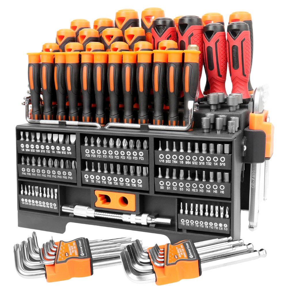 공구PXJ 146종 멀티 드라이버 비트 별 육각 렌치 복스알 세트, 1세트 65,000원