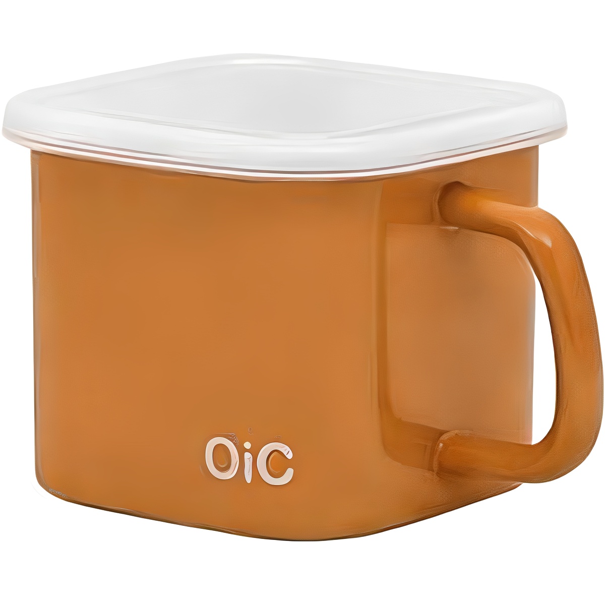 OIC 인덕션 뚜아법랑 캐니스터 앰버 옐로우 + 튀김망, 14cm, 1세트 34,500원