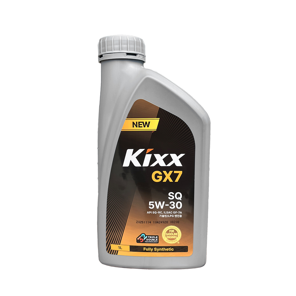 4행정 엔진오일 GS칼텍스 GX7 SQ 점도 5W-30 1L(1000ml) 킥스 가솔린 4,500원