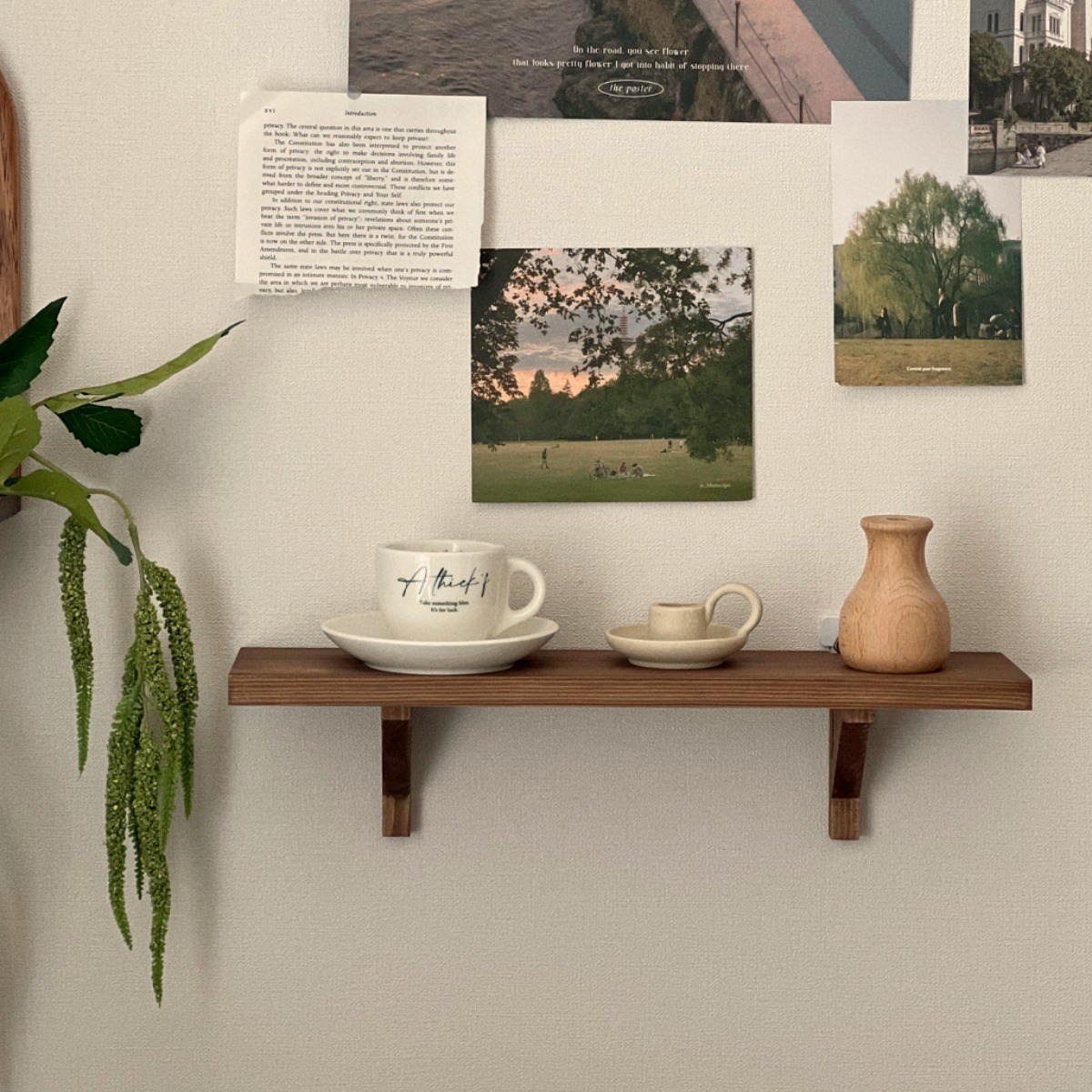 벽선반 무타공무지주 원목인테리어 미니벽걸이 꼭꼬핀 24,900원