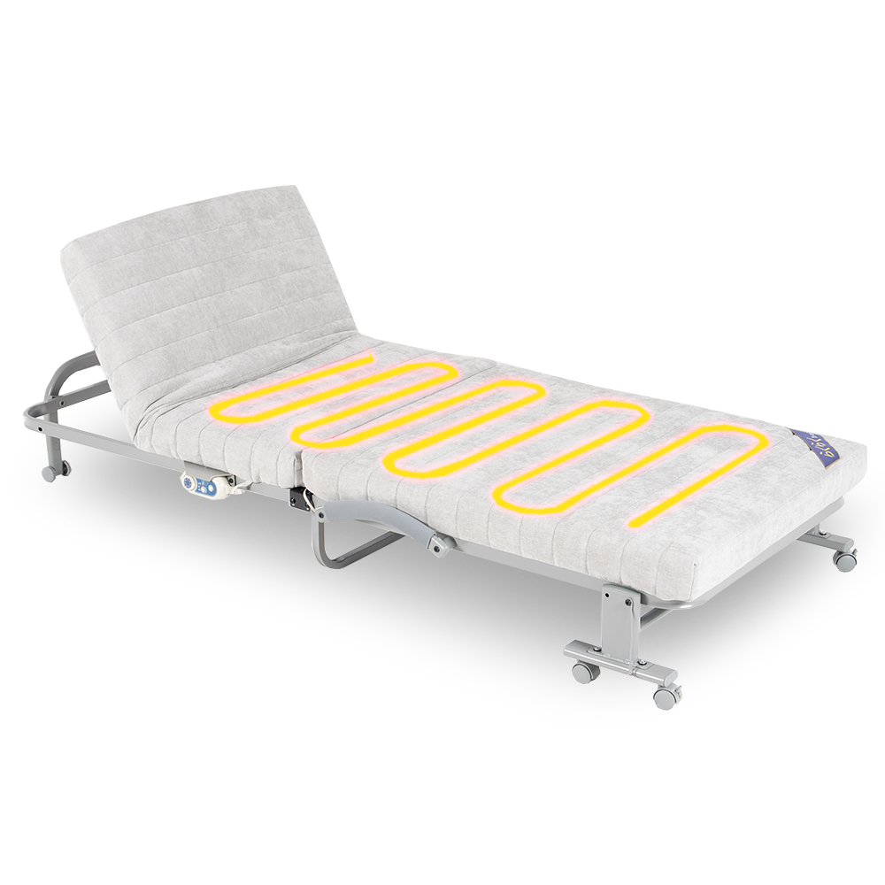 라꾸라꾸 온열 접이식침대 CBK-006S(G) 프리미엄골드 싱글, 그레이계열 319,000원