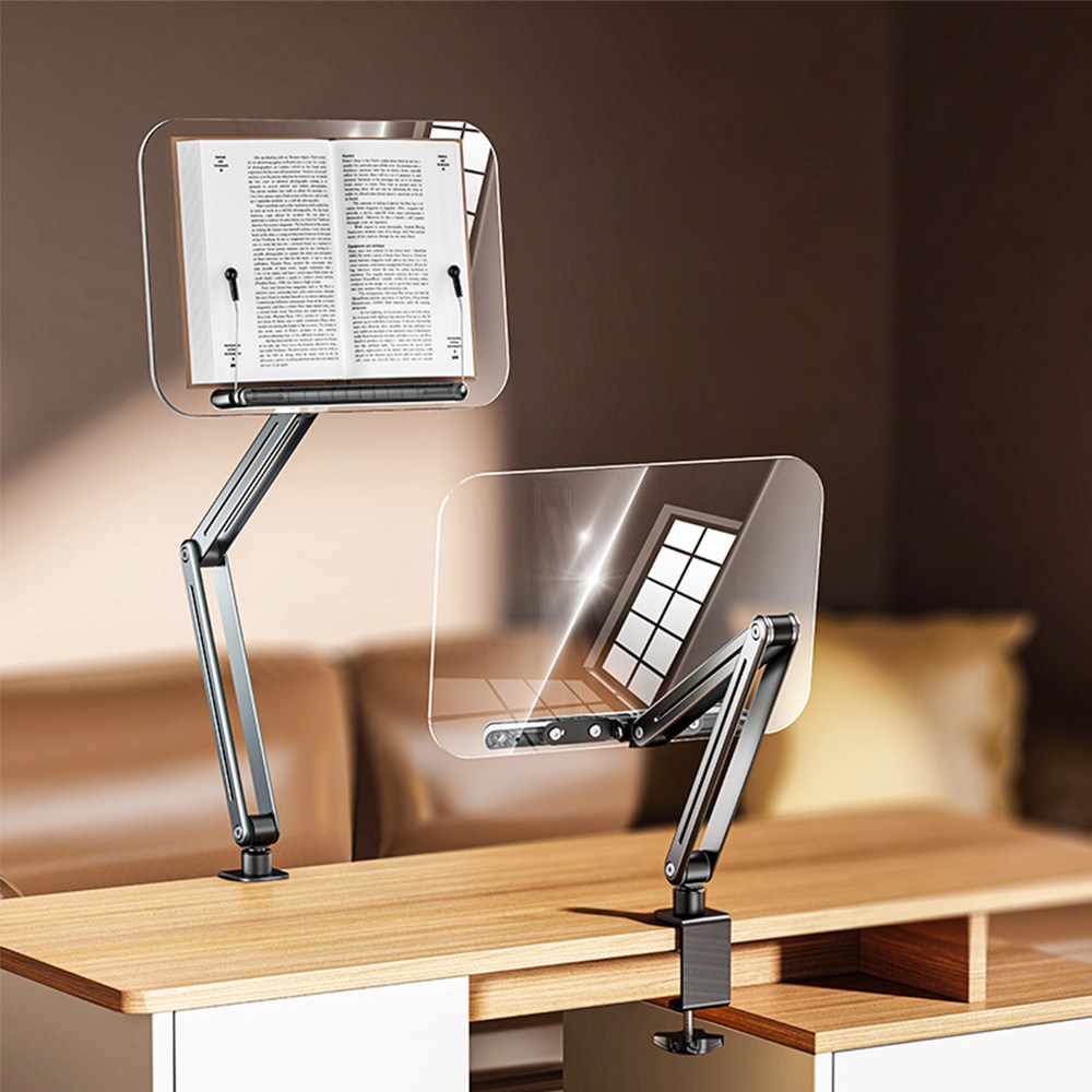 스틸리 알루미늄 각도 높이 조절 접이식 투명 독서대 37,350원