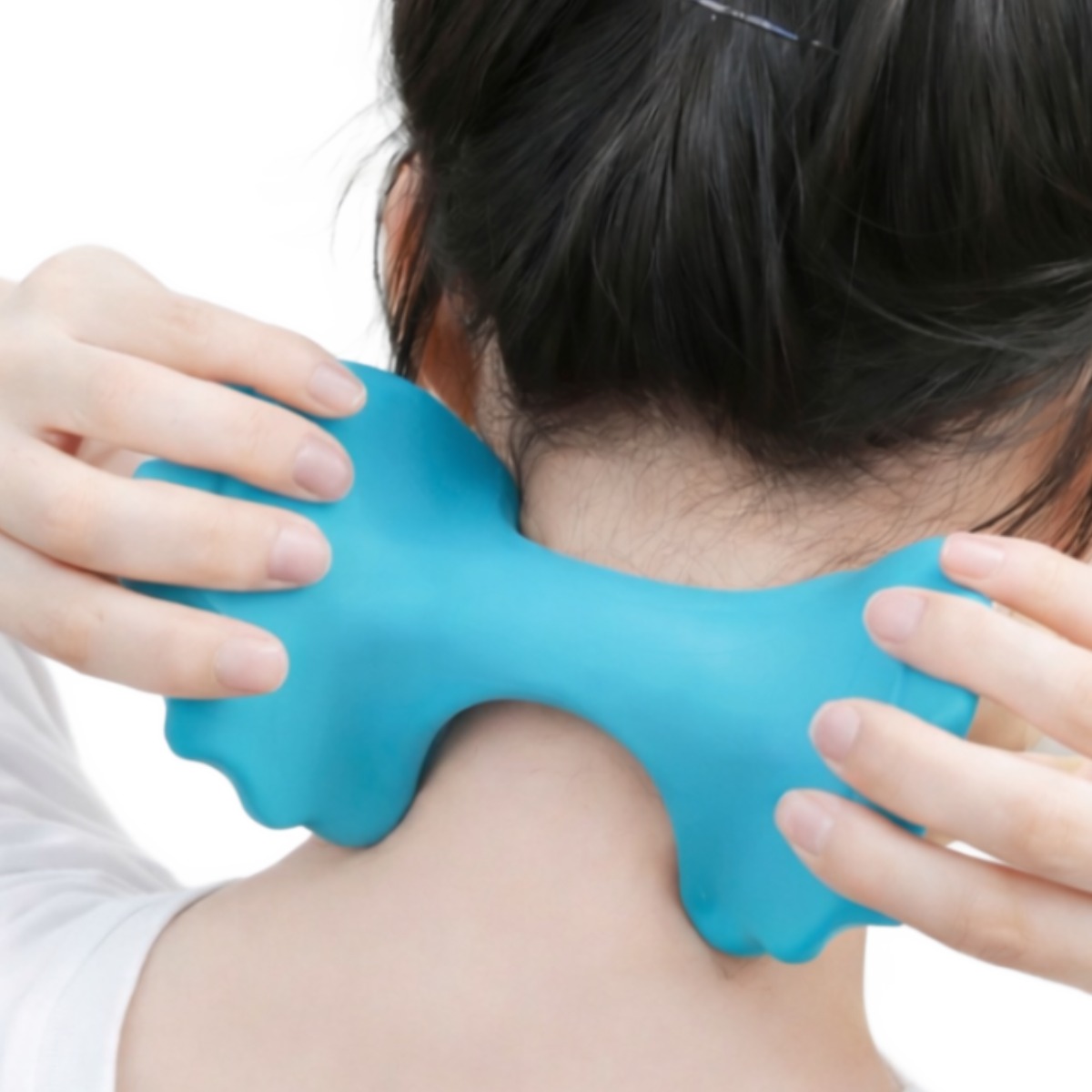 Gaayou 목 마사지기 4점 지압 소형 안마기 경추 목괄사 어깨 두피 마사지 수동 휴대용 초경량 100g 9,900원