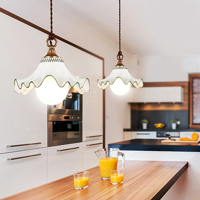 노랑조명 LED 메리골드 1등 펜던트 조명 빈티지 카페 식탁 인테리어 82,300원