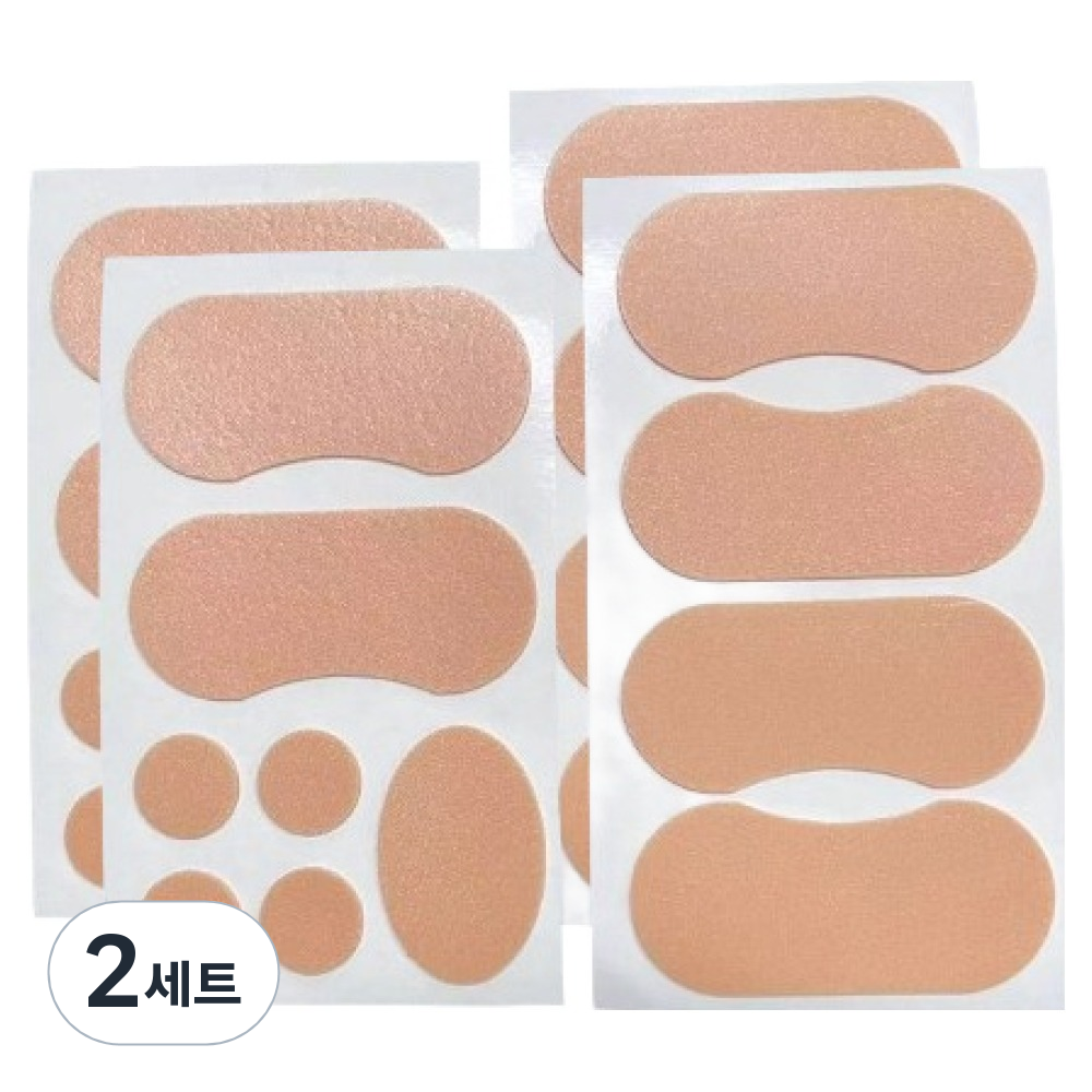 씨티컴퍼니 군대 물집방지 발 뒤꿈치 패드 2종 x 2p 세트 12,000원