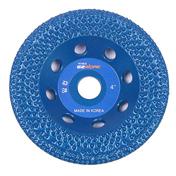 알컵 다이아몬드컵 4인치 에폭시 우레탄 도막 제거 페인트 제거 도끼다시 테라조 테라죠 도께다시 콘크리트 옵셋 컵 휠 다이아몬드 연마석 반컵 석재 연마 그라인더 33,400원