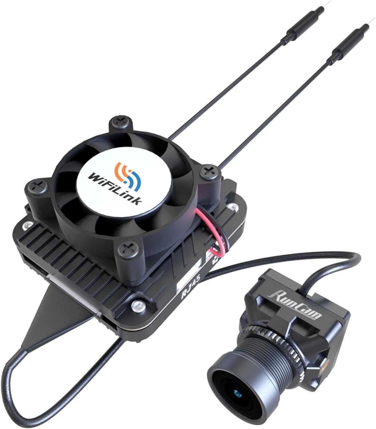 모바일 기기에서 FPV 모니터를 위한 마이크로 카메라 및 VTX 송신 모듈이 장착된 RunCam WiFiLink2 디지털 1080P60FPS HD 시스템 OpenIPC 기반 고정익 269,150원