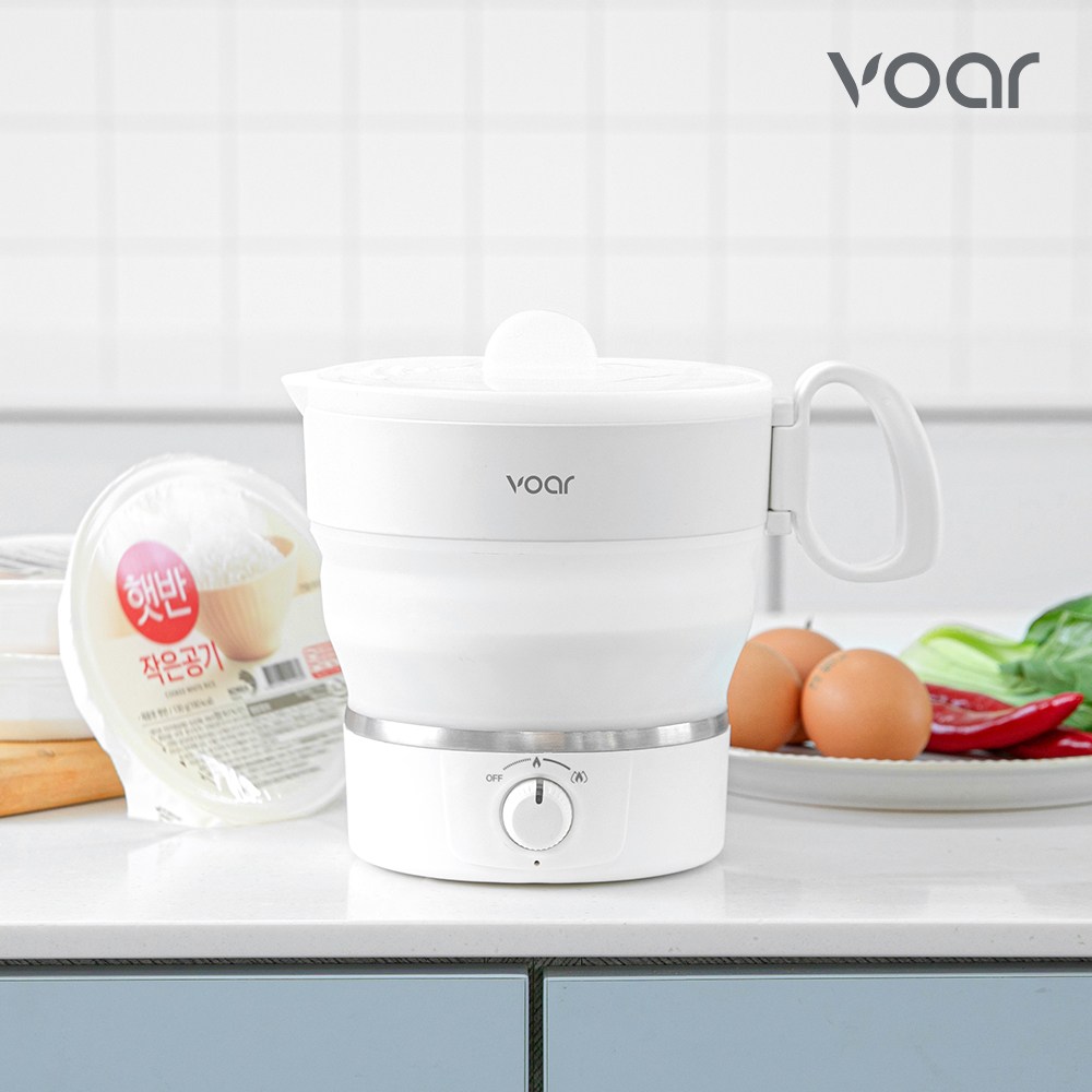 보아르 폴더블 휴대용 접이식 프리볼트 여행용 전기포트 39,800원