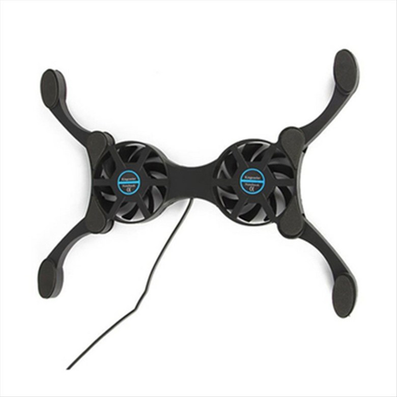 더블 팬이있는 접이식 냉각 패드 노트북 쿨러 노트북 스탠드 USB 7-15 인치 노트북 쿨러 6,640원