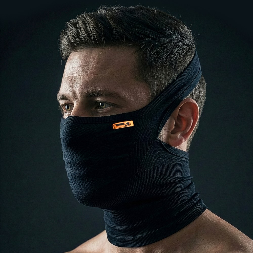 타이트엔드 M6 BLD 백리스 사계절 스포츠 마스크 목커버 롱타입, 블랙, 2개 16,900원