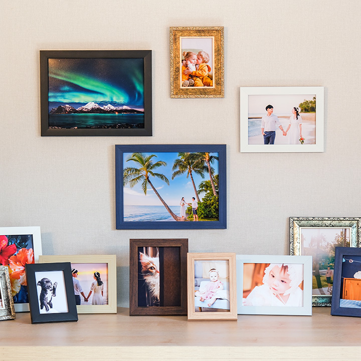 액자와 사진 인화를 한번에 사진 인화 + 액자 세트 3x5 4x6 5x7 6x8 8x10 A4 11x14 A3 스마트폰 카톡 사진 출력 인쇄 국산 액자 대량 주문 환영 9,900원